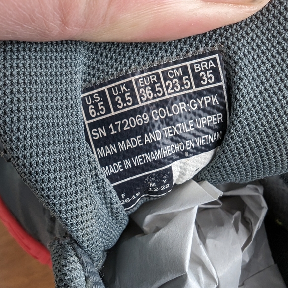 Skechers Go Train Arch Fit Viper training running shoes, women's size 6.5, grey - Picture 9 of 9